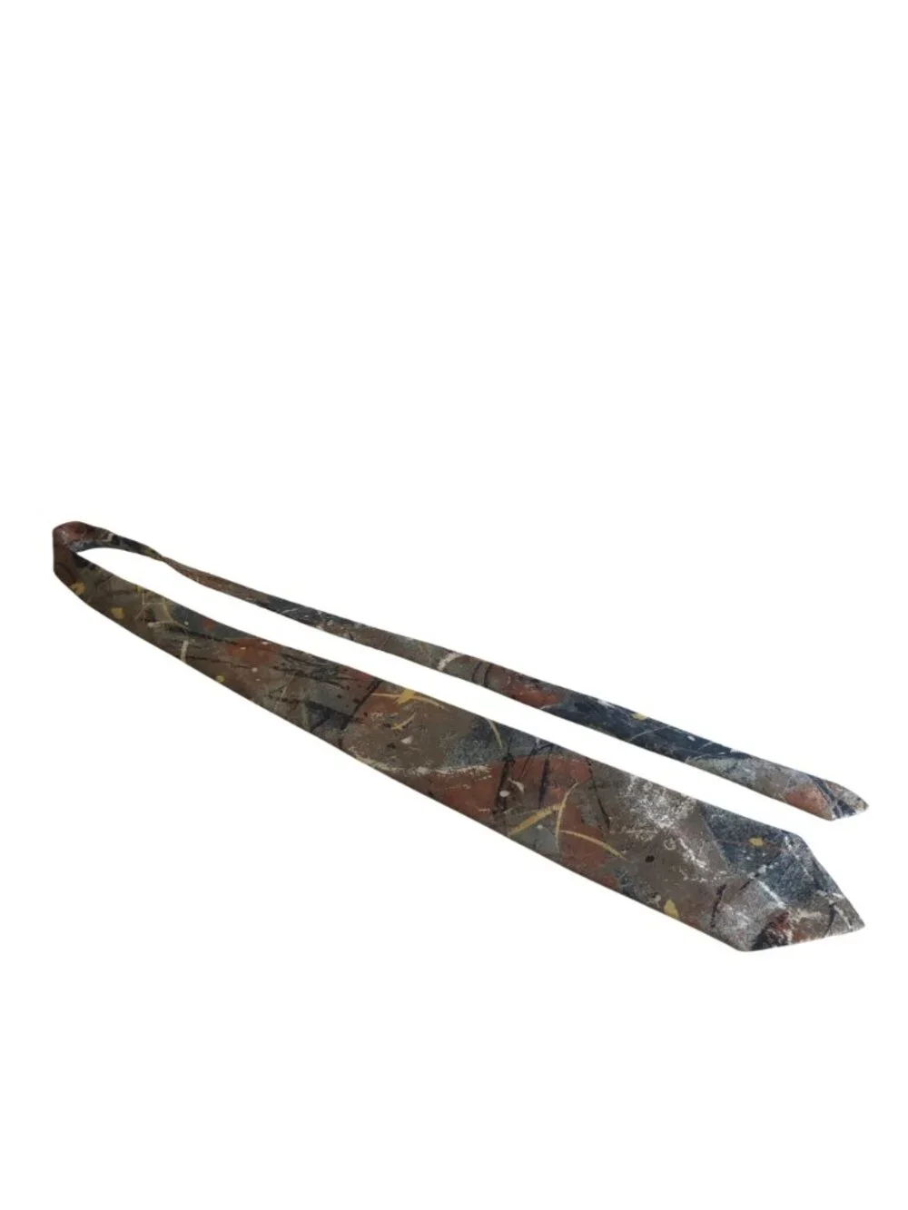 Montagu Tie Retro Abstract Multicolor Mens Necktie Accessory Office Formal Gift